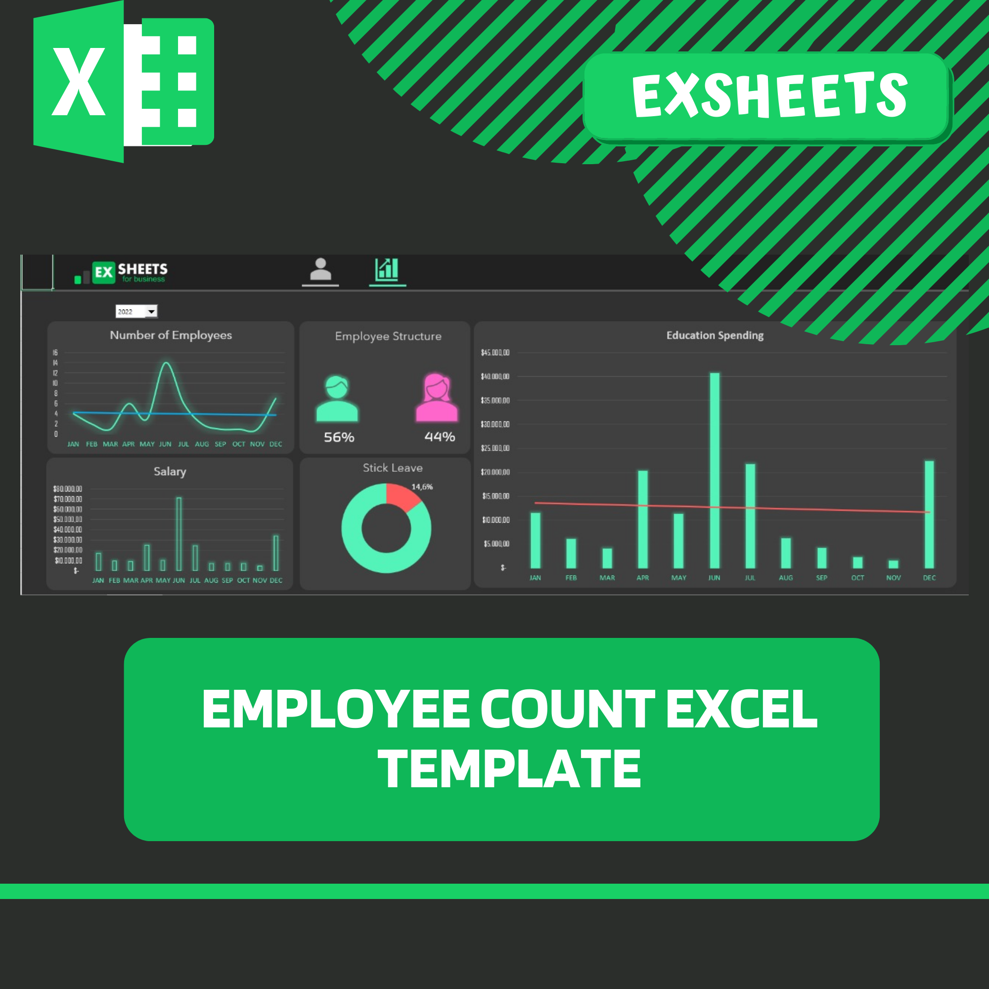 employee-count-excel-template-exsheets