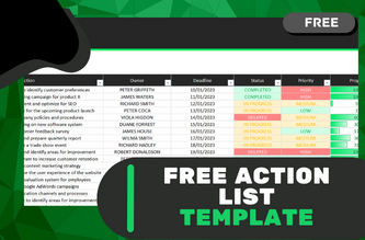 free-action-list-template