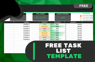 free-task-list-template
