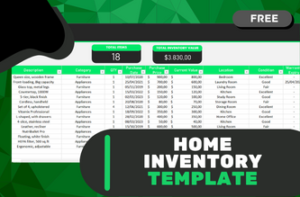 home-inventory-template