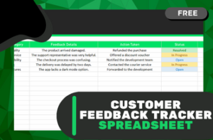 customer-feedback-tracker-spreadsheet