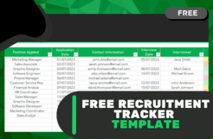 free-recruitment-tracker-template