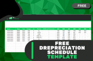 Free Drepreciation Schedule Template